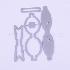 Kohlenstoffstahl Schneidwerkzeuge Schablonen&nbsp;DIY-WH0167-82