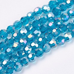 Chapelets de perles en verre&nbsp;EGLA-F120-M02