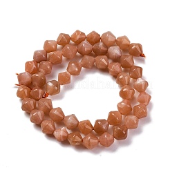 Natürliche sunstone Perlen Stränge&nbsp;G-C171-E02-01