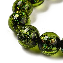 Brins de perles de verre dichroïques faites à la main&nbsp;DICH-U001-06J