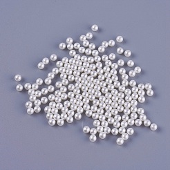 Umweltfreundliche abs plastik nachahmung perlen perlen&nbsp;KY-WH0012-01A