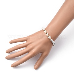 Braccialetti di perline elasticizzati&nbsp;BJEW-JB05403-03