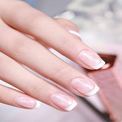 6 Stück 6 Stile PP-Kunststoff-Nailart-Siegelstempel-Stift-Sets&nbsp;MRMJ-LP0004-09