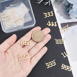 18 Stück 2 Beutel 201 Edelstahl-Anhänger-Set&nbsp;STAS-UN0042-41G