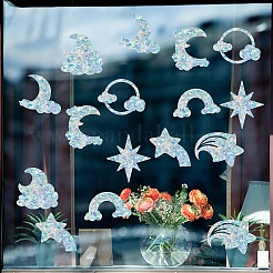 Adesivi statici per pellicole per finestre colorate al laser colorate in pvc impermeabile&nbsp;DIY-WH0314-132
