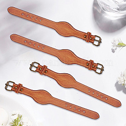 Retro-Armbänder aus Rindsleder&nbsp;BJEW-CL0001-61