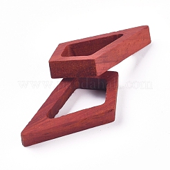 Cadre en bois de santal inachevé&nbsp;WOOD-WH0098-72