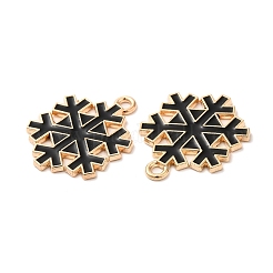 Pendenti natalizi smaltati in lega color oro chiaro&nbsp;FIND-C031-02KCG-02