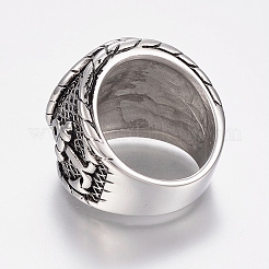 Fingerringe aus Edelstahl 304&nbsp;RJEW-G091-04