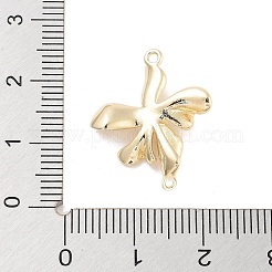Verbindungsanhänger mit durchsichtigem Zirkonia-Pavé aus Messing&nbsp;KK-Z061-04G