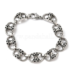 Gliederkettenarmbänder aus 304 Edelstahl für Männer und Frauen&nbsp;BJEW-D385-06AS