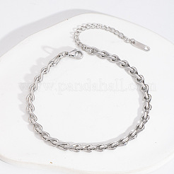 Chaînes de cheville en acier inoxydable pour unisexe&nbsp;XN7941-4