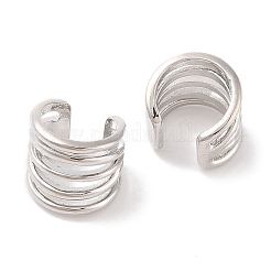 Boucles d'oreilles manchette en laiton pour femmes&nbsp;EJEW-I305-04P