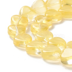 Transparent perles de verre brin&nbsp;GLAA-F112-03J