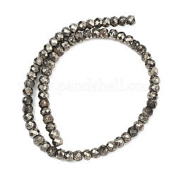 Stränge aus natürlichen Goldpyritperlen&nbsp;G-L051-8x5mm-02