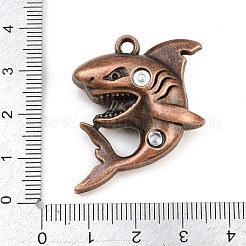 Tibetischer stil Aluminium Anhänger & Charms&nbsp;AL-CBA2376-29R