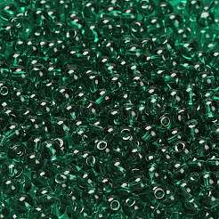 Perline di vetro di colori trasparenti&nbsp;SEED-C001-02A-12