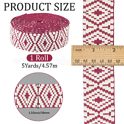Ruban polyester-coton de style ethnique de 5 mètre&nbsp;DIY-CY0001-76C