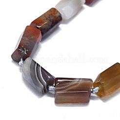 Natur Botswana Achat Perlen Stränge&nbsp;G-O170-123