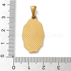 304 Edelstahl-Emaille-Anhänger&nbsp;SA-CBA2A5E-07G