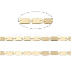 Catene a maglie rettangolari in ottone&nbsp;CHC-M025-25G