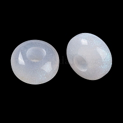 Europäische Harzperlen mit Glitzerpulver&nbsp;RESI-F055-07B
