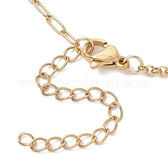 Fabricación de collares con cadena deslizante mixta de acero inoxidable 304 de 2 mm&nbsp;AJEW-JB01558-01