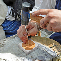 Quadratische Amboss-Werkbänke aus Stahl&nbsp;TOOL-WH0060-03B