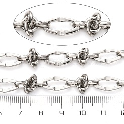 Knoten aus Edelstahl 304 mit ovalen Gliederketten&nbsp;CHS-S012-05P