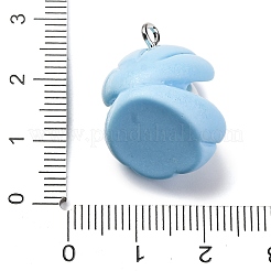 Pendenti in resina opaca&nbsp;LS-RESI-P043-01P-04