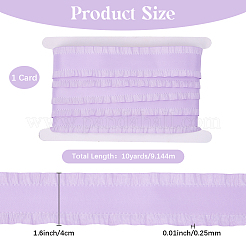 Ruban de dentelle à volants en polyester de 10 mètre&nbsp;DIY-CY0001-23C