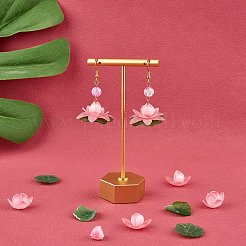 14 pezzo 7 stili ciondolo con ciondolo in acrilico loto colorato fiore con ciondolo a foglia ciondolo con ciondolo per piante per gioielli&nbsp;JX564A