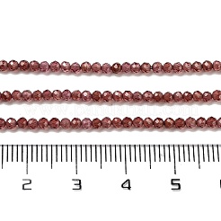 Natürlicher Granat Perlen Stränge&nbsp;X-G-B088-C11-02