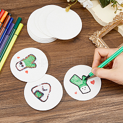 Holzzellstoff Baumwolle Schaum Textur leere Malerei Papier&nbsp;AJEW-WH0596-544B
