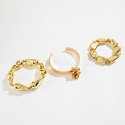 Set di bracciali rettangolari in lega e ferro&nbsp;FS-WGB93A7-01