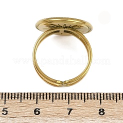 Anelli da donna in acciaio inossidabile 304 smaltati&nbsp;RJEW-G355-05G