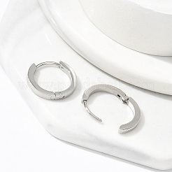 Boucles d'oreilles créoles en acier inoxydable 304 pour femmes&nbsp;EJEW-C096-58P
