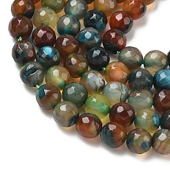Chapelets de perles d'agate naturelle&nbsp;G-C082-A01-64