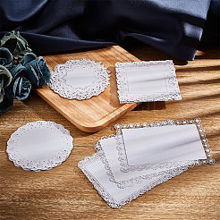 4 set di 4 stili di carta pizzo&nbsp;DIY-BC0002-90