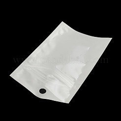 Sacchetti di plastica richiudibili in pellicola perlata&nbsp;OPP-R003-12x20