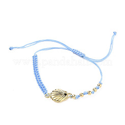 Set di braccialetti di perline intrecciati con filo di nylon regolabile&nbsp;BJEW-JB05545