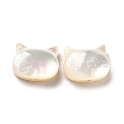 Natürlichen weißen Muschelperlen&nbsp;SHEL-G014-10A-01