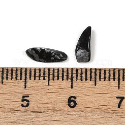 Naturschneeflocke Obsidian Perlen&nbsp;G-U032-A08