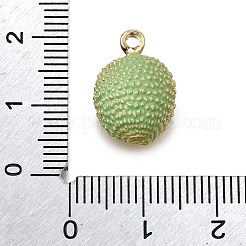 Pendentifs d'émail en alliage&nbsp;ENAM-D303-07G-04