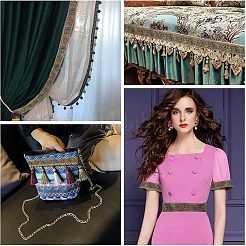 Ruban polyester broderie 4.5m&nbsp;OCOR-GF0002-68