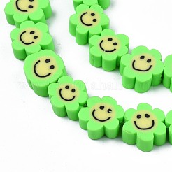 Chapelets de perle en pâte polymère manuel&nbsp;CLAY-N006-73D