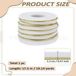 17.5 m langer Lippenkordelbesatz aus Polyester&nbsp;OCOR-LP0003-43A