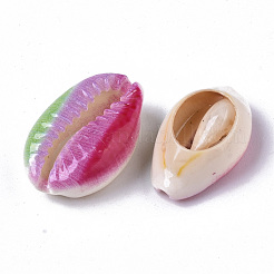 Perle di conchiglia naturale stampate&nbsp;X-SSHEL-R047-01-A09