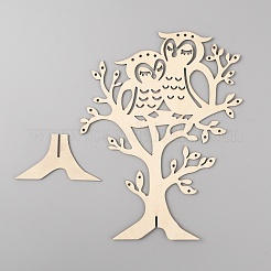 Baumständer für Ohrringe aus Holz&nbsp;EDIS-WH0031-22B