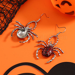 Halloween Spinne Legierung Acryl Ohrhänger&nbsp;HA3118